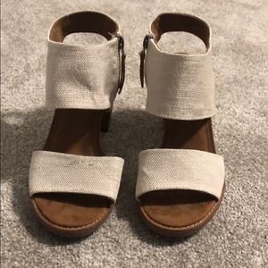 Toms Natural Yarn Dye Majorca Cutout Sandals